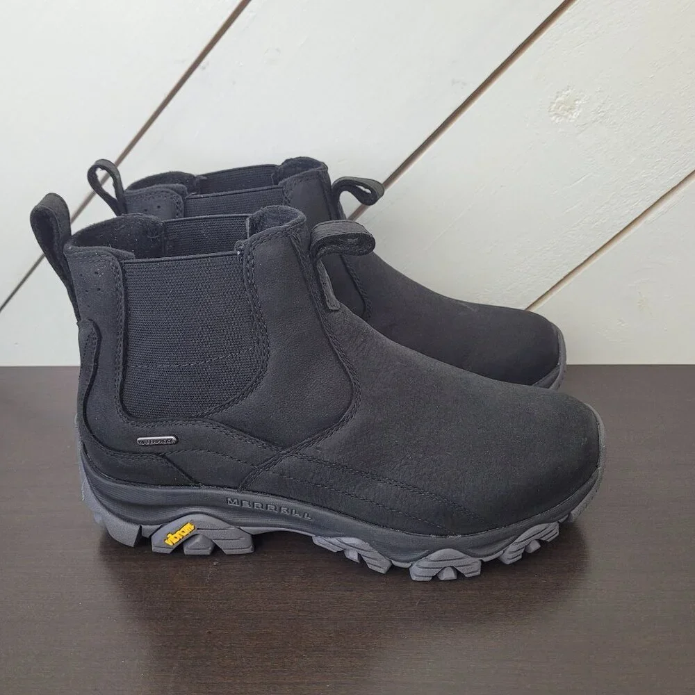 NEW Merrell Men's 8.5 Wide Moab Adventure 3 Leather Chelsea Boots